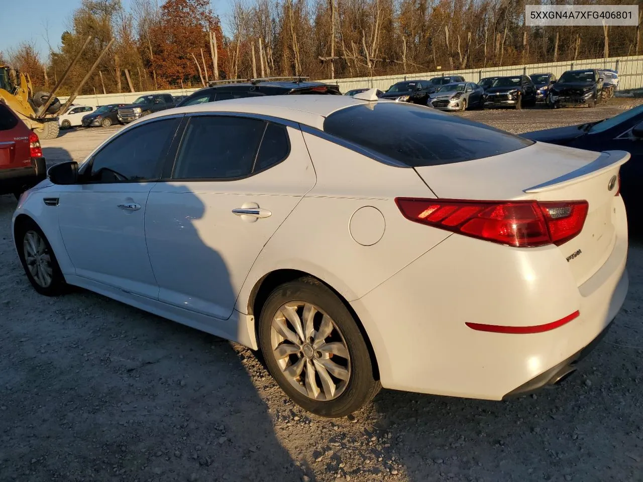 2015 Kia Optima Ex VIN: 5XXGN4A7XFG406801 Lot: 77102224