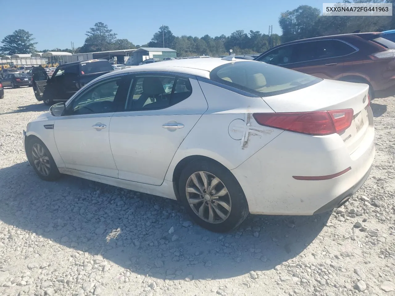 2015 Kia Optima Ex VIN: 5XXGN4A72FG441963 Lot: 77110444