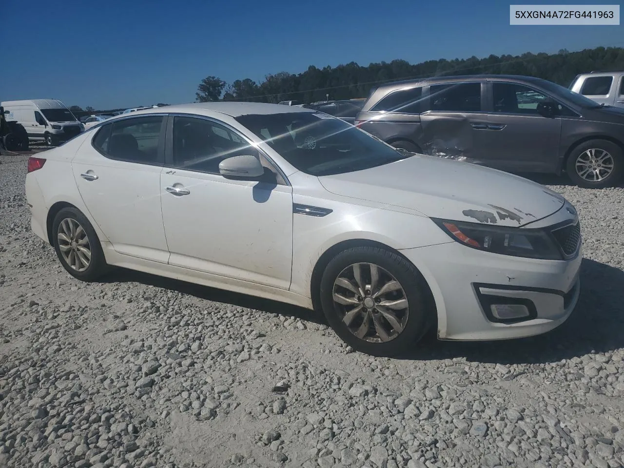 2015 Kia Optima Ex VIN: 5XXGN4A72FG441963 Lot: 77110444