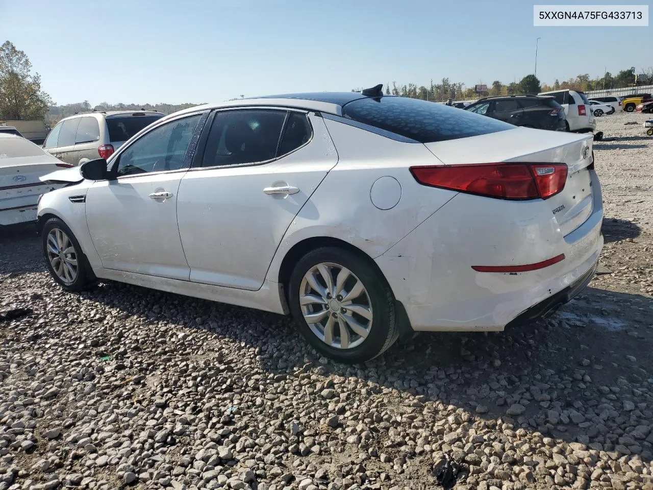 2015 Kia Optima Ex VIN: 5XXGN4A75FG433713 Lot: 77166114