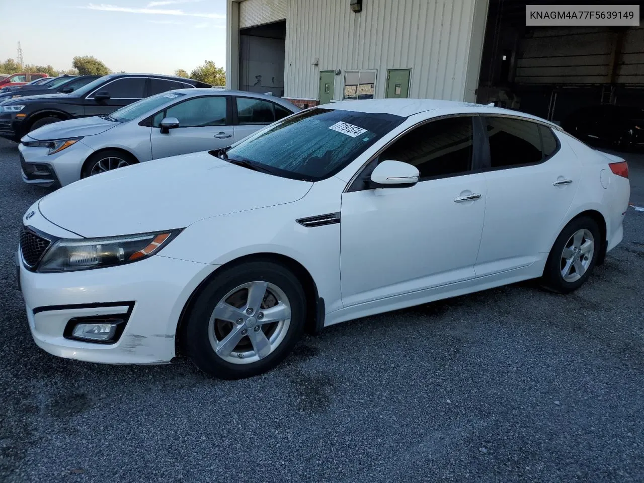 2015 Kia Optima Lx VIN: KNAGM4A77F5639149 Lot: 77191574