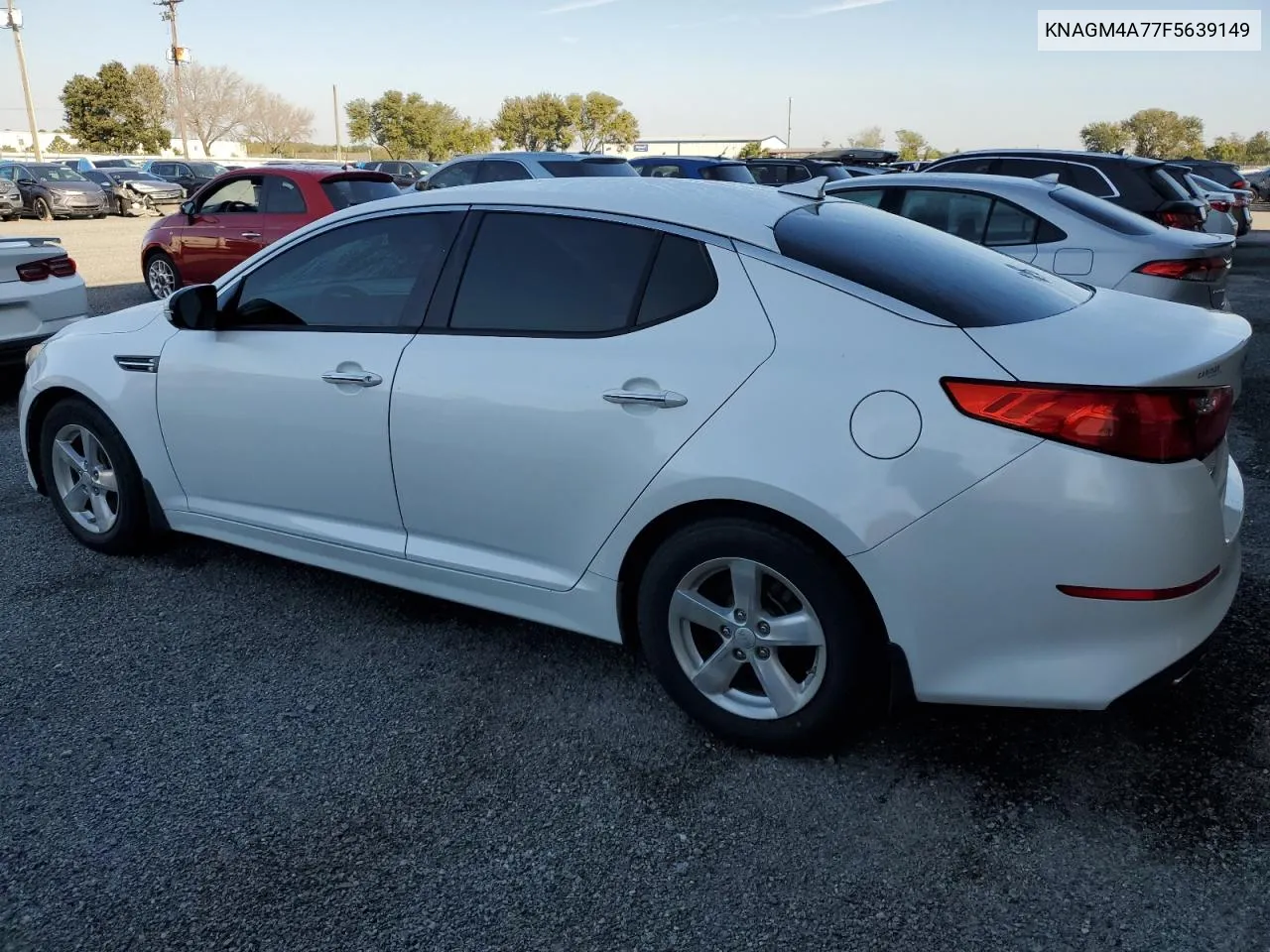 2015 Kia Optima Lx VIN: KNAGM4A77F5639149 Lot: 77191574