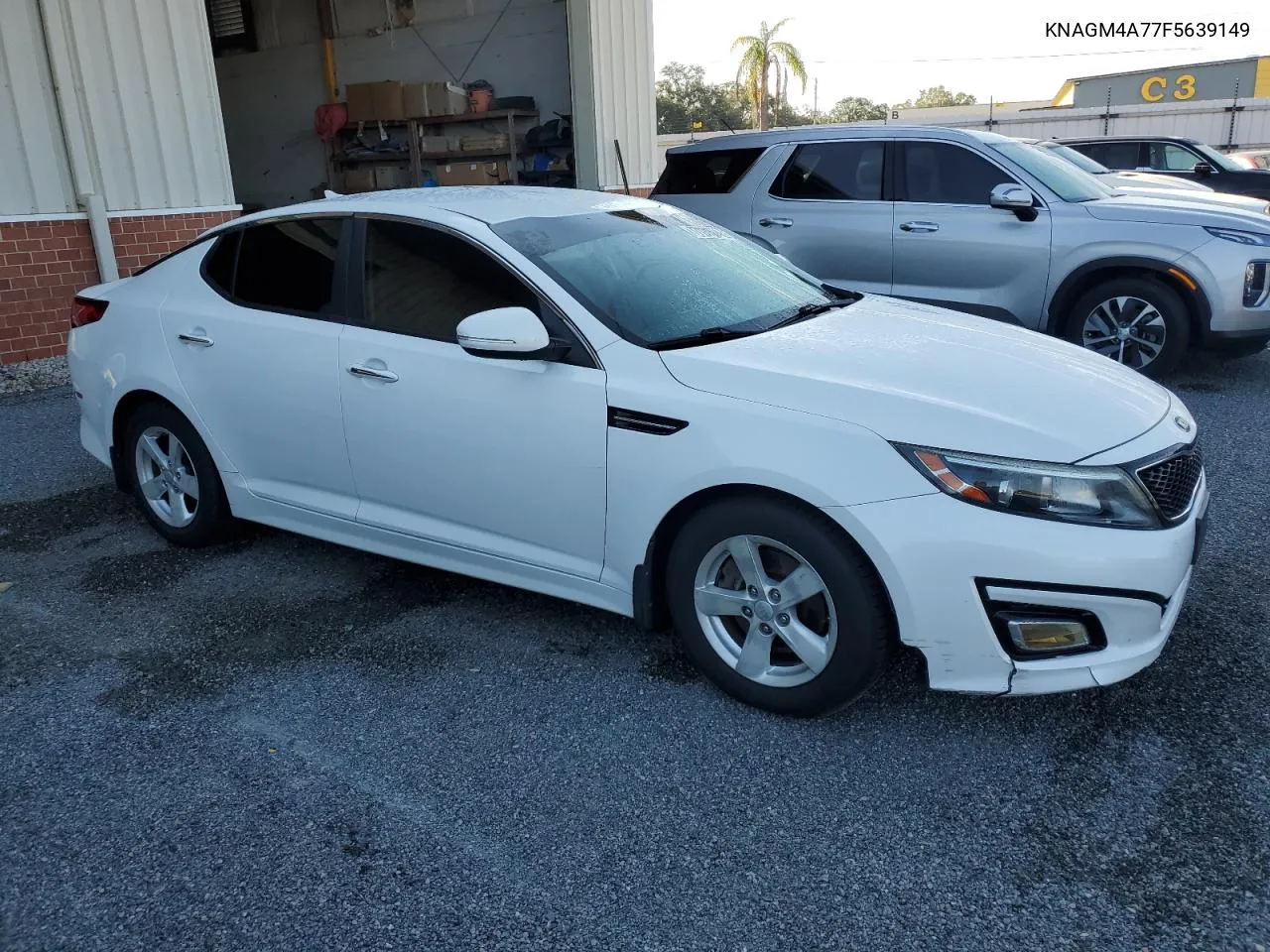 2015 Kia Optima Lx VIN: KNAGM4A77F5639149 Lot: 77191574