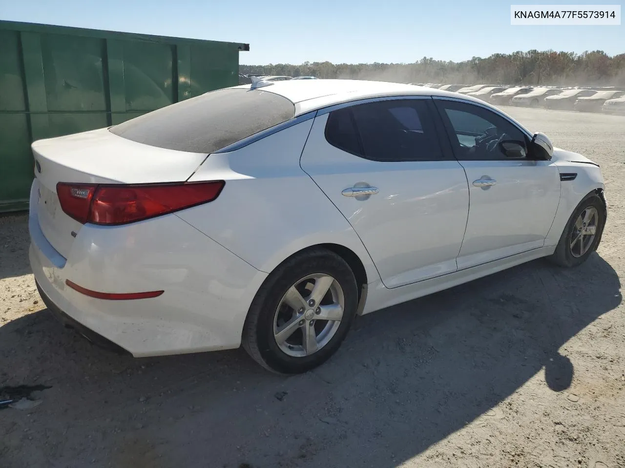 2015 Kia Optima Lx VIN: KNAGM4A77F5573914 Lot: 77206024