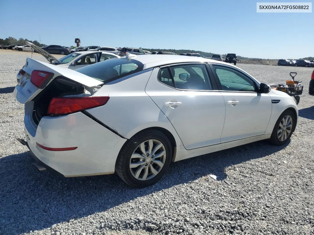 2015 Kia Optima Ex VIN: 5XXGN4A72FG508822 Lot: 77306354