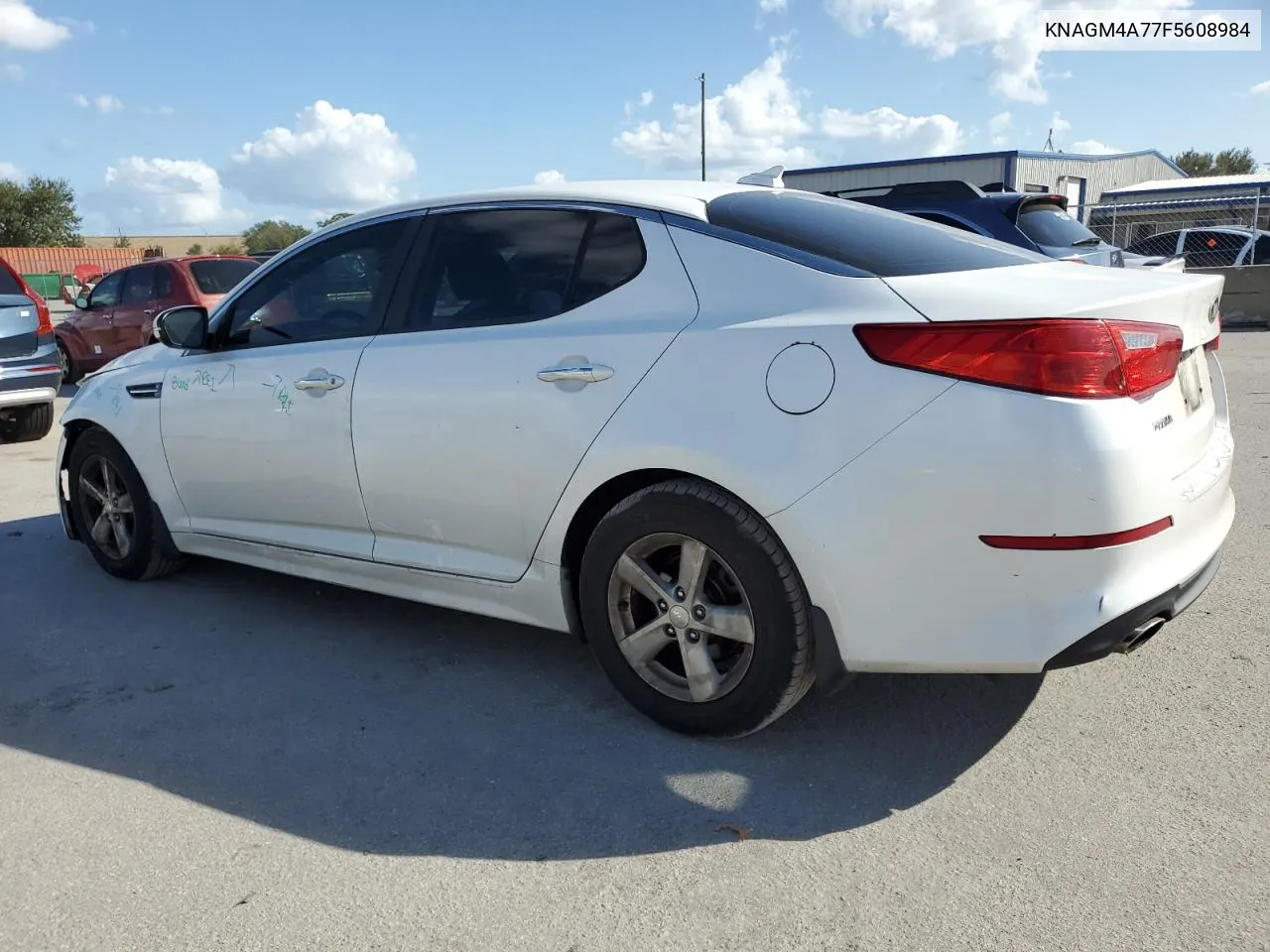 2015 Kia Optima Lx VIN: KNAGM4A77F5608984 Lot: 77315514