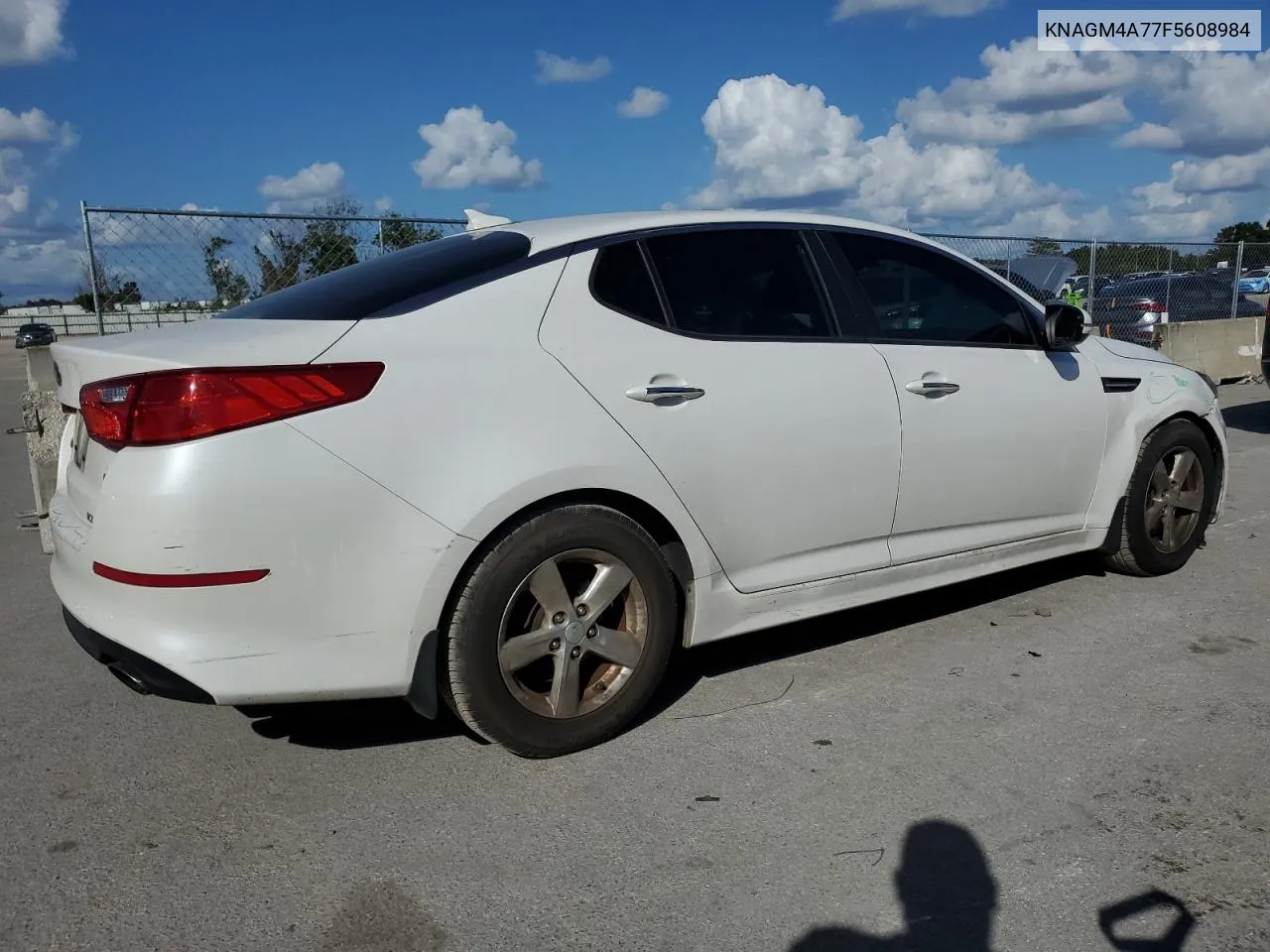 2015 Kia Optima Lx VIN: KNAGM4A77F5608984 Lot: 77315514