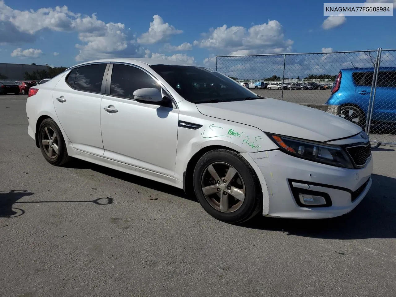 2015 Kia Optima Lx VIN: KNAGM4A77F5608984 Lot: 77315514