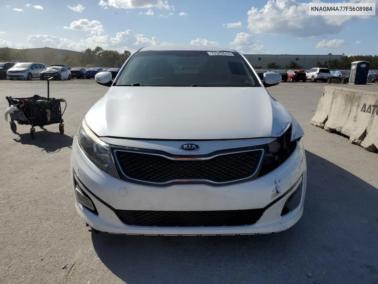 2015 Kia Optima Lx VIN: KNAGM4A77F5608984 Lot: 77315514