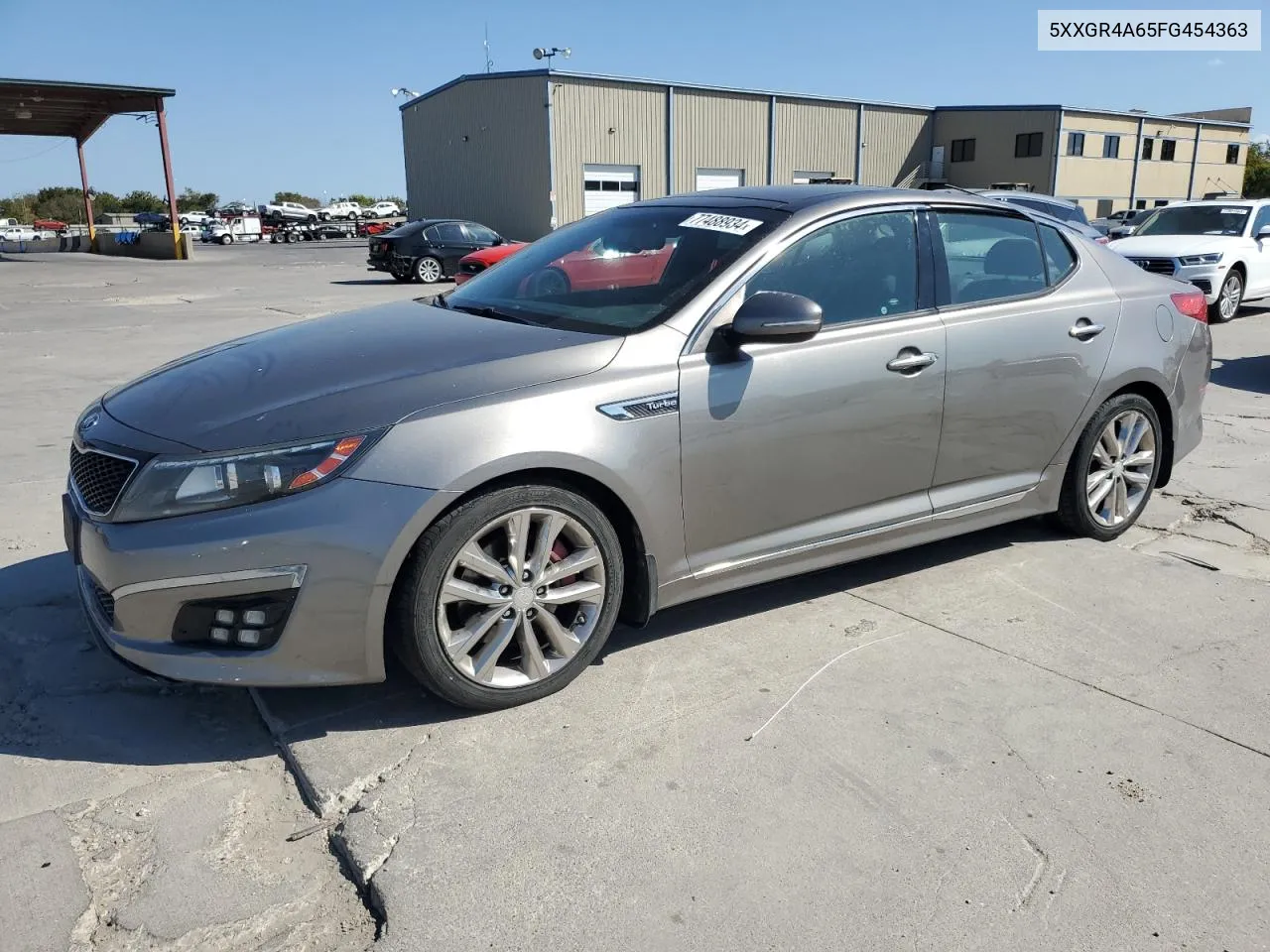 2015 Kia Optima Sx VIN: 5XXGR4A65FG454363 Lot: 77488934