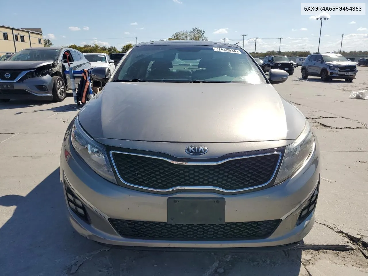 2015 Kia Optima Sx VIN: 5XXGR4A65FG454363 Lot: 77488934