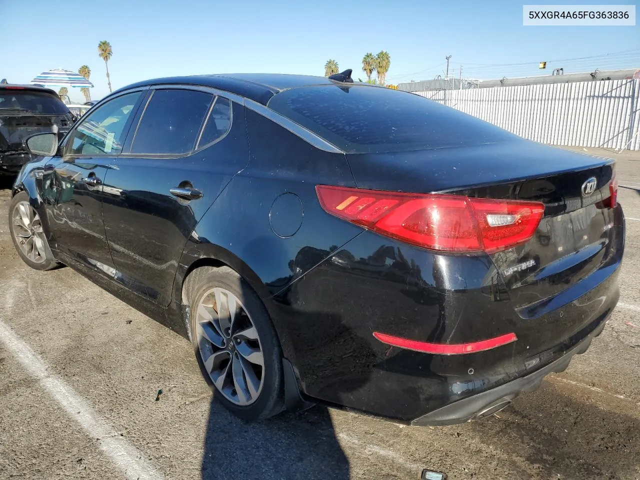 2015 Kia Optima Sx VIN: 5XXGR4A65FG363836 Lot: 77491834