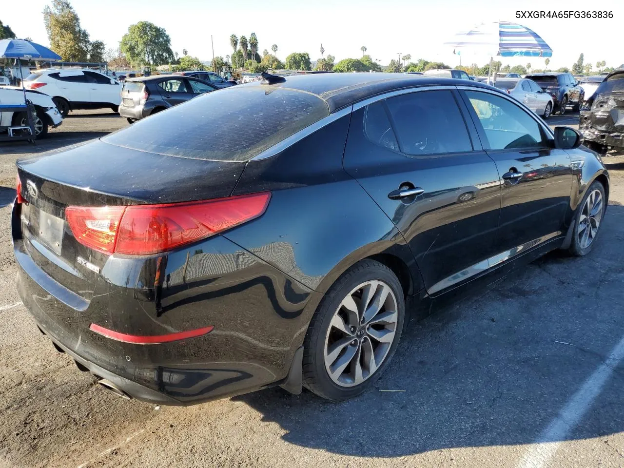 2015 Kia Optima Sx VIN: 5XXGR4A65FG363836 Lot: 77491834