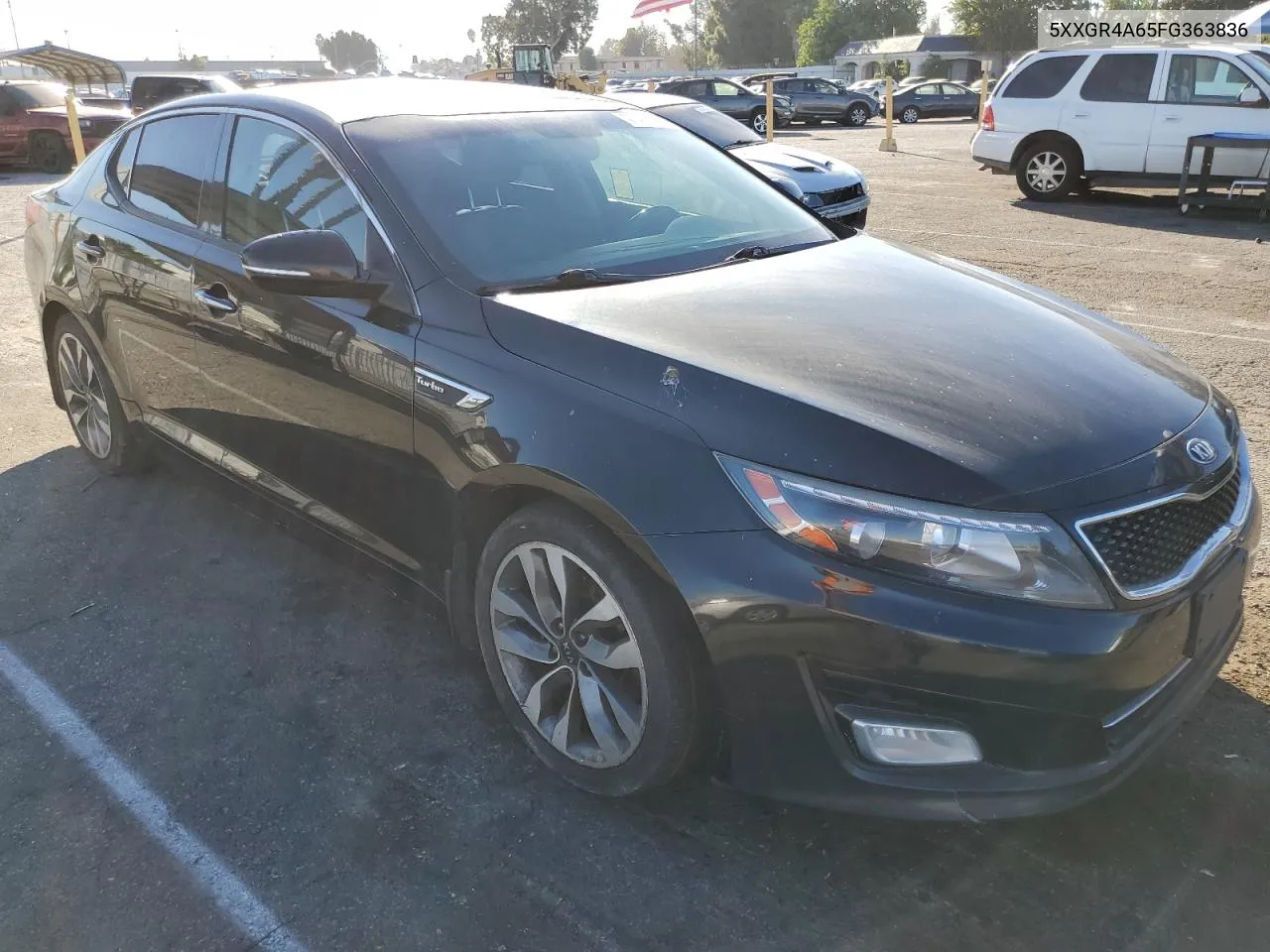 2015 Kia Optima Sx VIN: 5XXGR4A65FG363836 Lot: 77491834