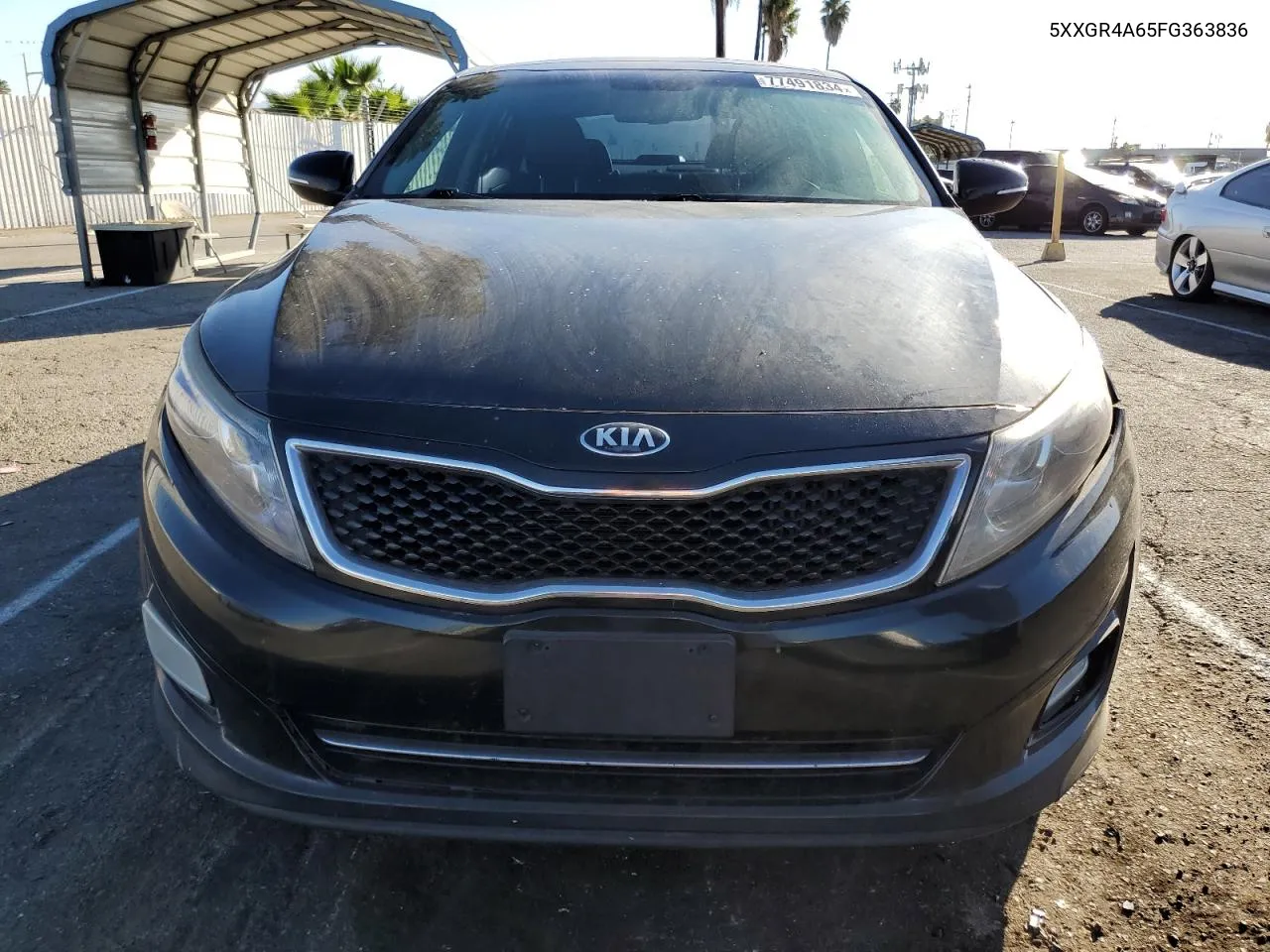 2015 Kia Optima Sx VIN: 5XXGR4A65FG363836 Lot: 77491834