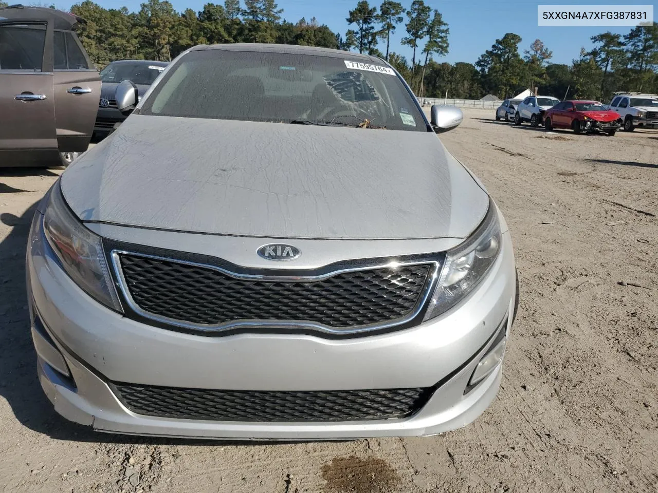 2015 Kia Optima Ex VIN: 5XXGN4A7XFG387831 Lot: 77595764