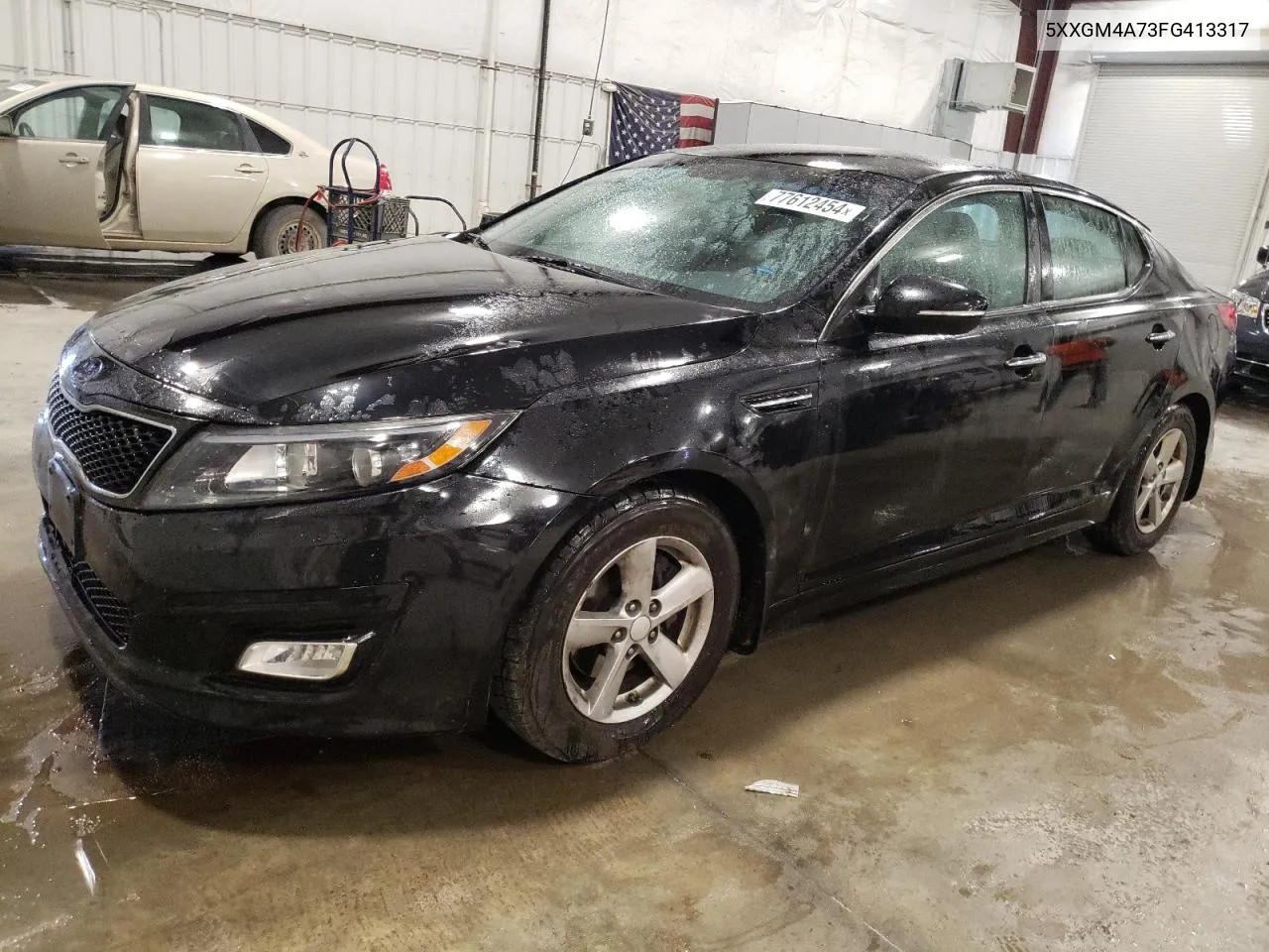 2015 Kia Optima Lx VIN: 5XXGM4A73FG413317 Lot: 77612454