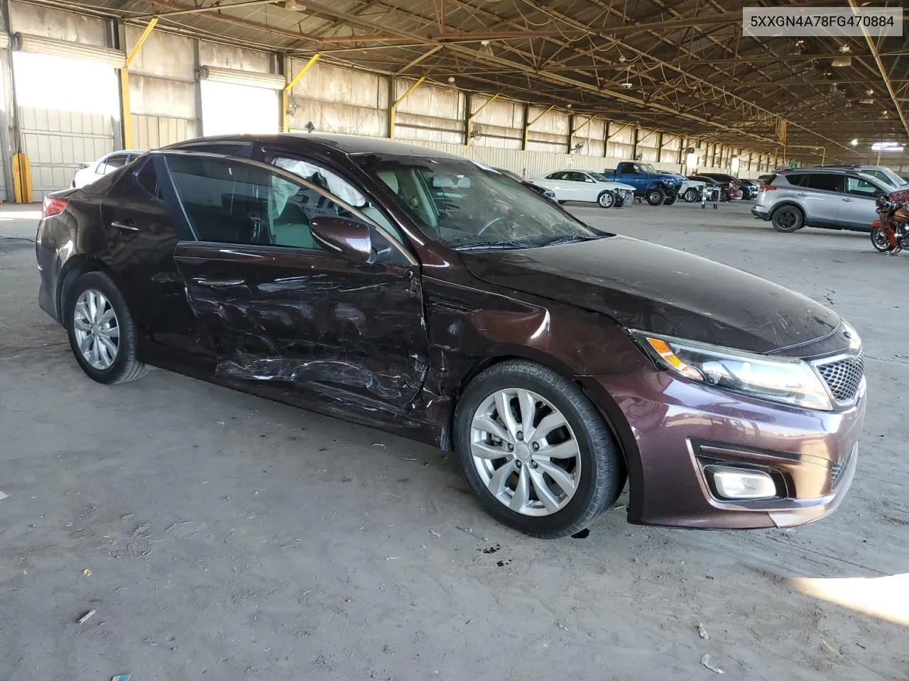 2015 Kia Optima Ex VIN: 5XXGN4A78FG470884 Lot: 77672854