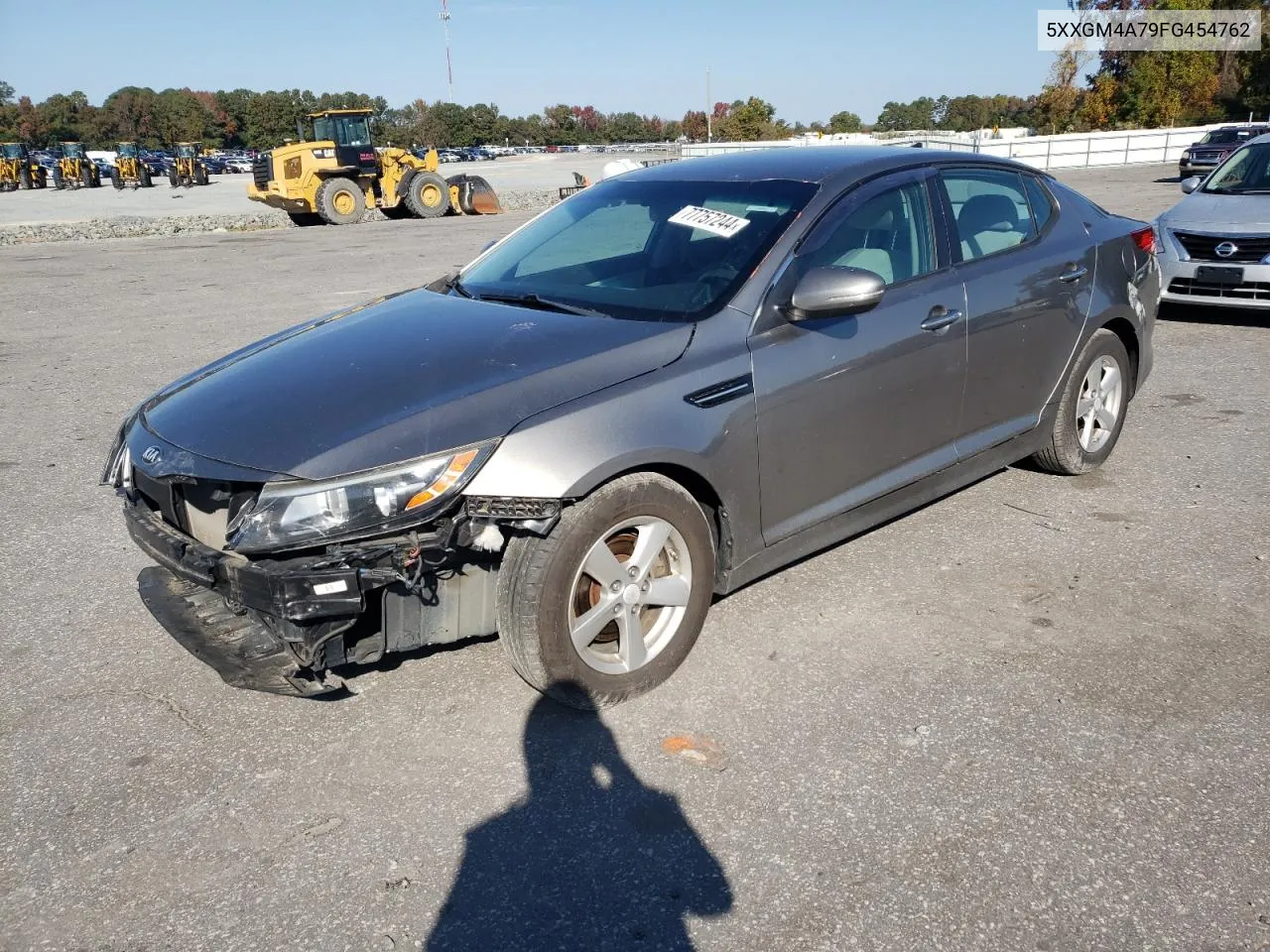 2015 Kia Optima Lx VIN: 5XXGM4A79FG454762 Lot: 77757244