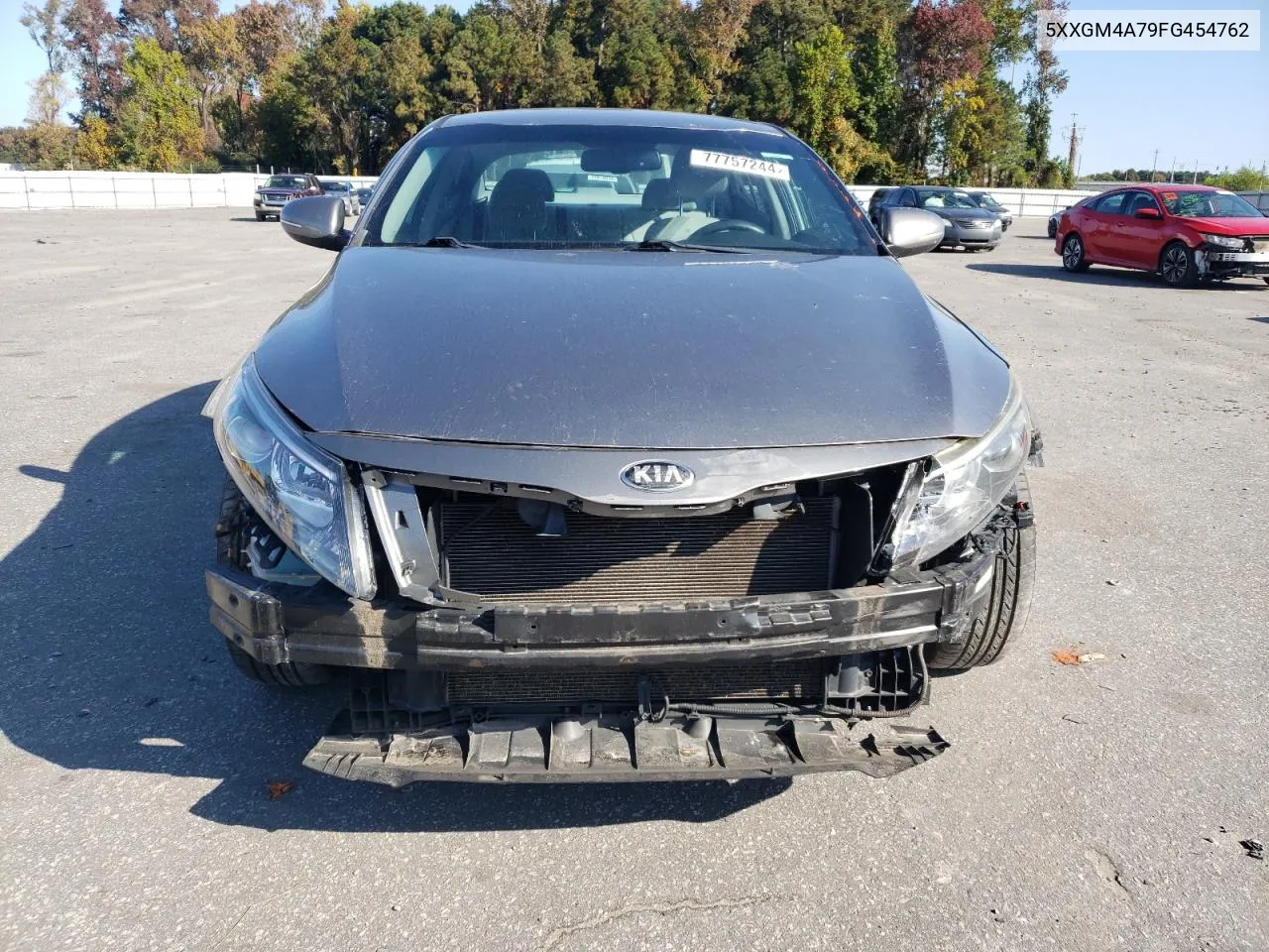 2015 Kia Optima Lx VIN: 5XXGM4A79FG454762 Lot: 77757244