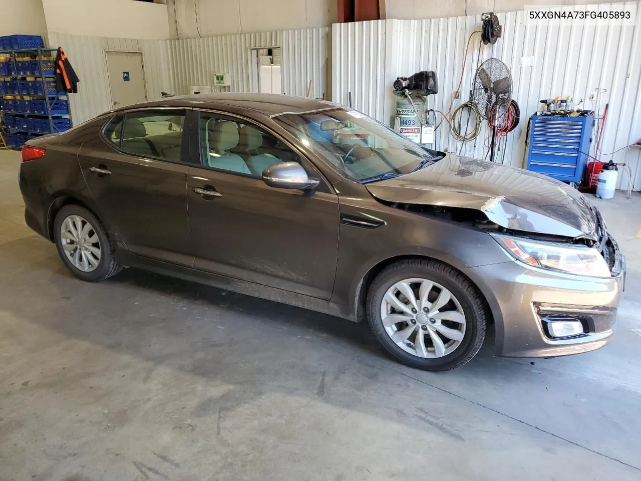 2015 Kia Optima Ex VIN: 5XXGN4A73FG405893 Lot: 77869564