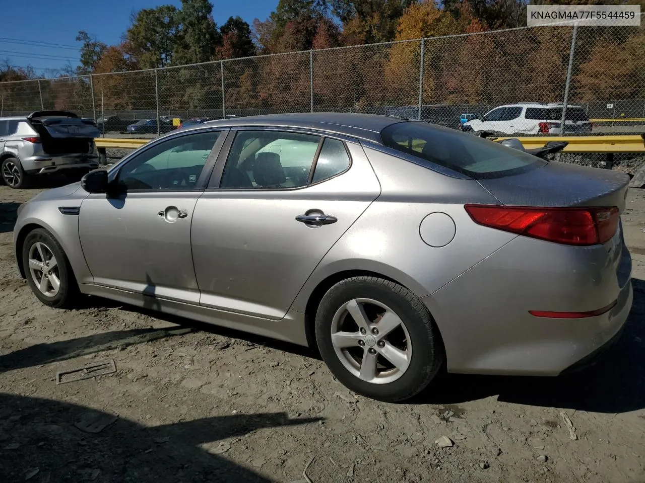 2015 Kia Optima Lx VIN: KNAGM4A77F5544459 Lot: 77879034