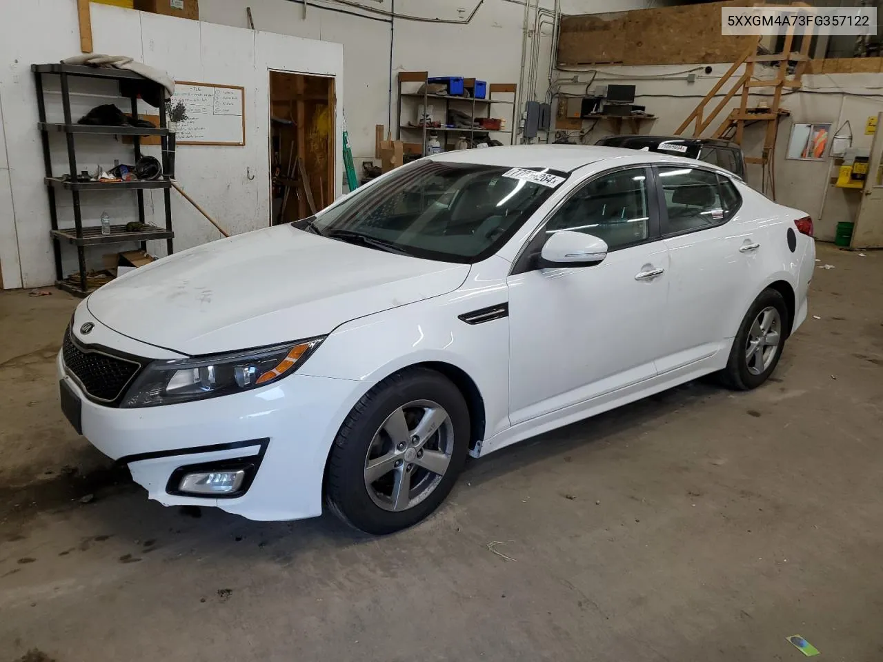 2015 Kia Optima Lx VIN: 5XXGM4A73FG357122 Lot: 77899264