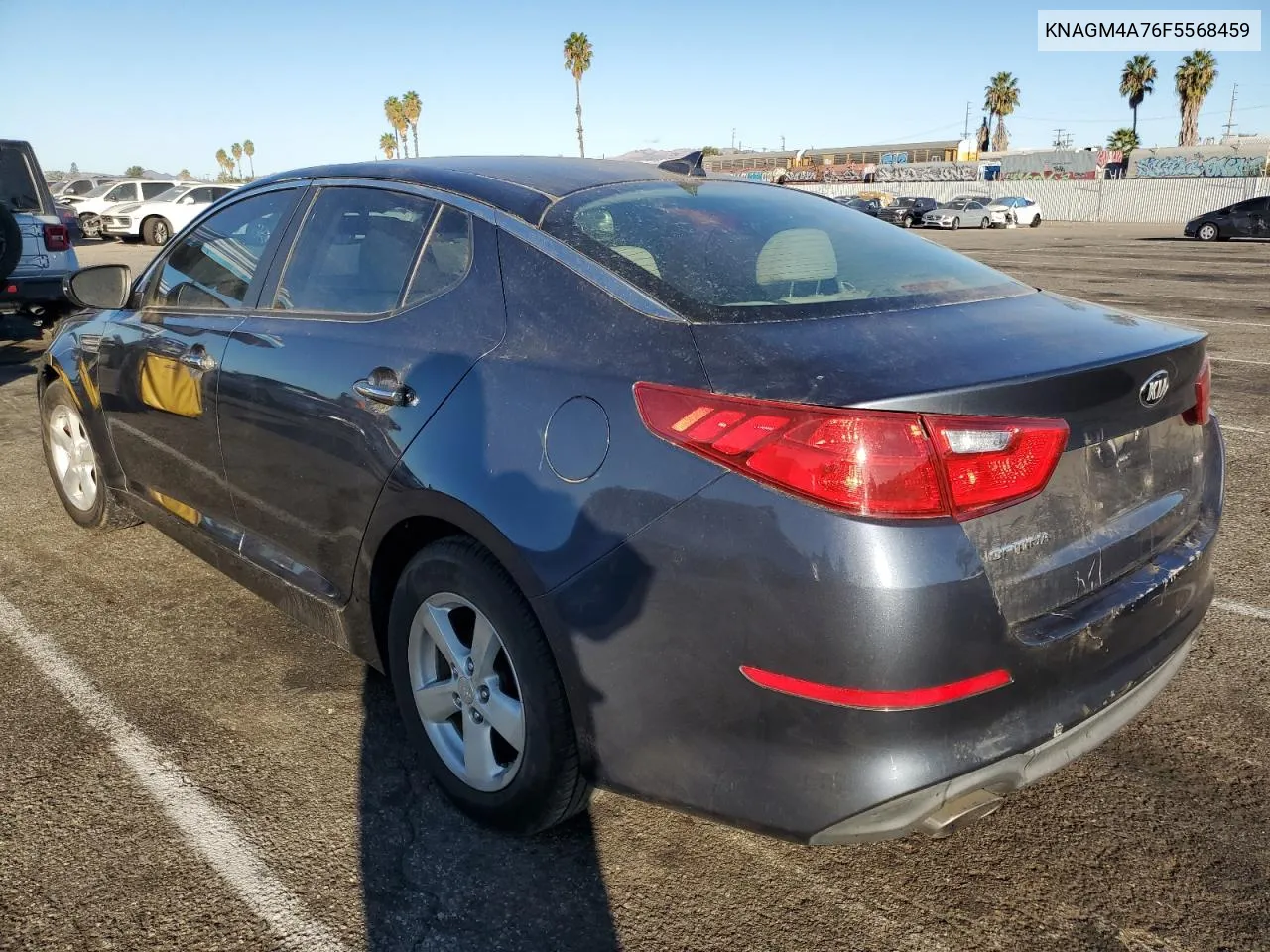 2015 Kia Optima Lx VIN: KNAGM4A76F5568459 Lot: 77909584