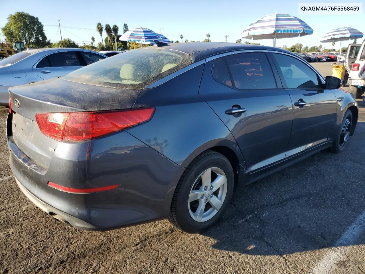 2015 Kia Optima Lx VIN: KNAGM4A76F5568459 Lot: 77909584