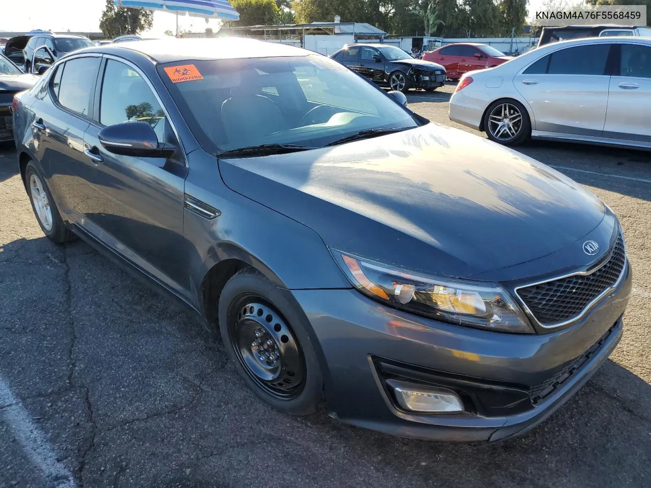 2015 Kia Optima Lx VIN: KNAGM4A76F5568459 Lot: 77909584