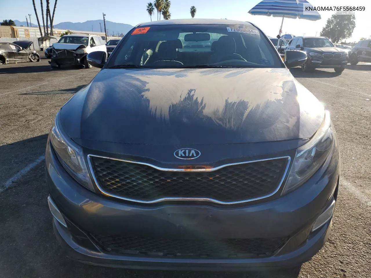 2015 Kia Optima Lx VIN: KNAGM4A76F5568459 Lot: 77909584