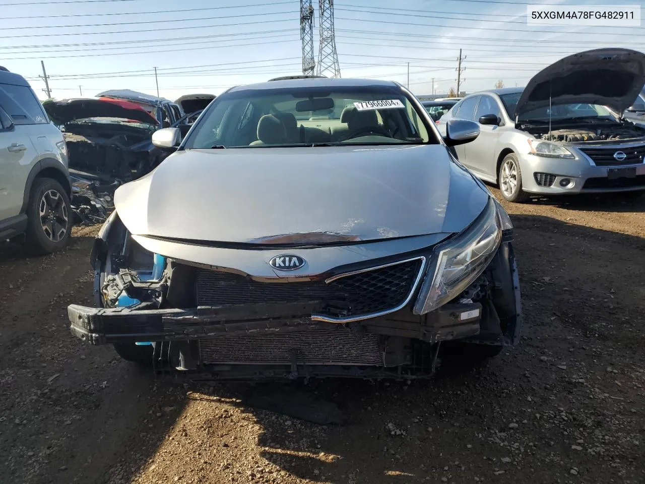 5XXGM4A78FG482911 2015 Kia Optima Lx