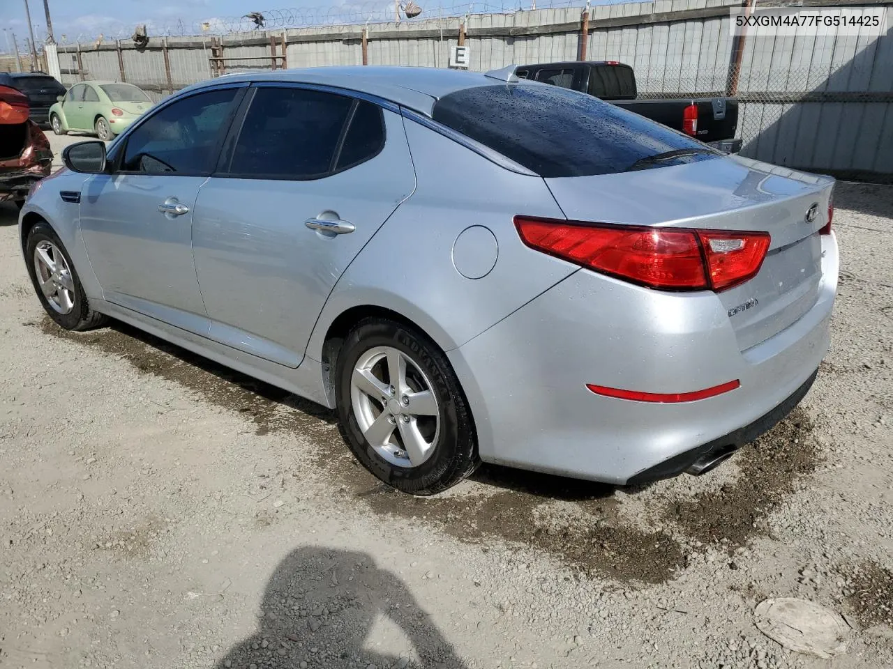 2015 Kia Optima Lx VIN: 5XXGM4A77FG514425 Lot: 78058614