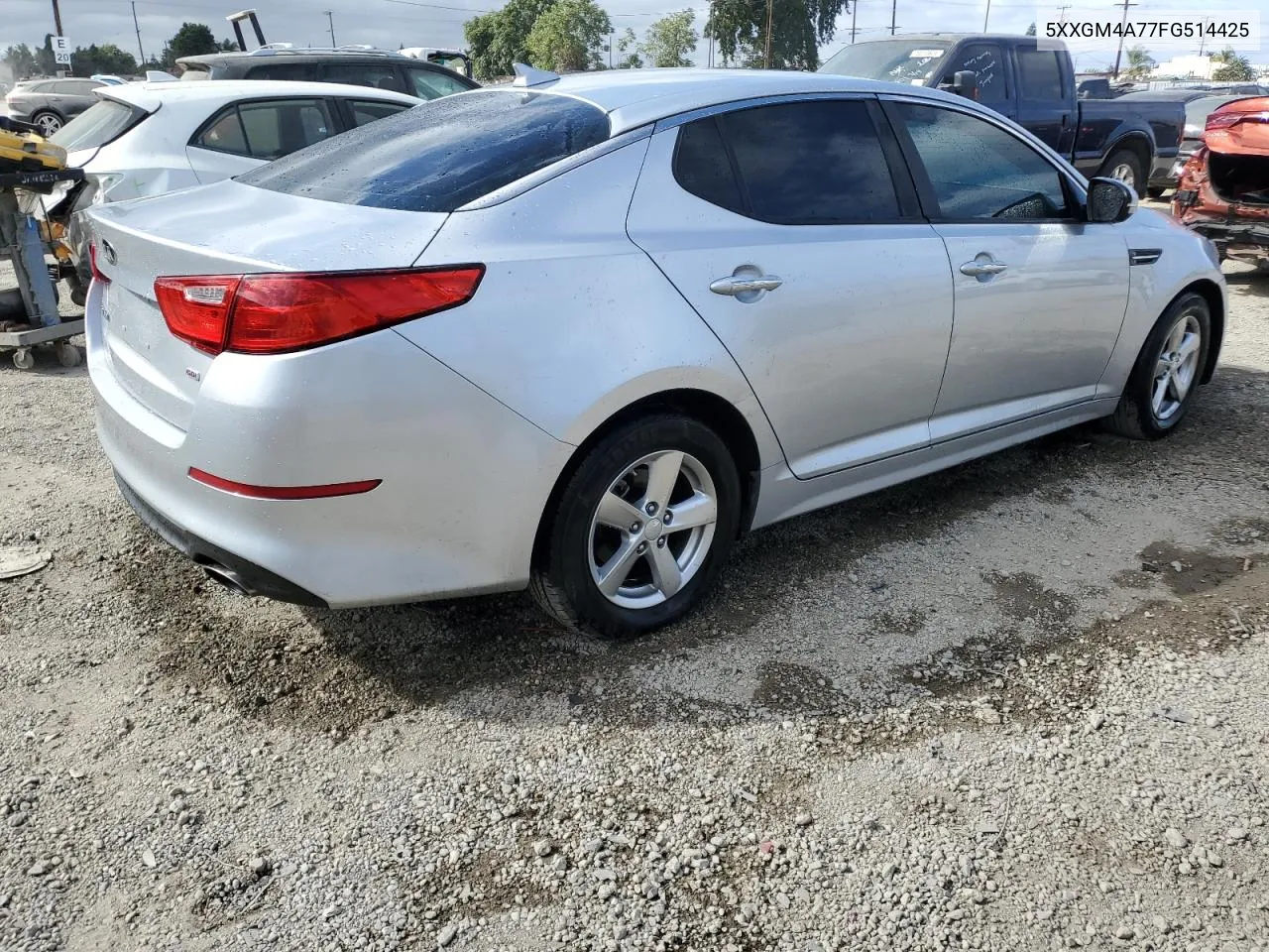 2015 Kia Optima Lx VIN: 5XXGM4A77FG514425 Lot: 78058614