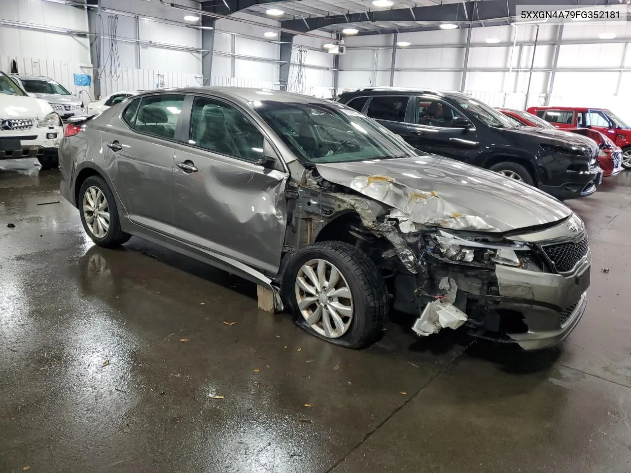 2015 Kia Optima Ex VIN: 5XXGN4A79FG352181 Lot: 78060534