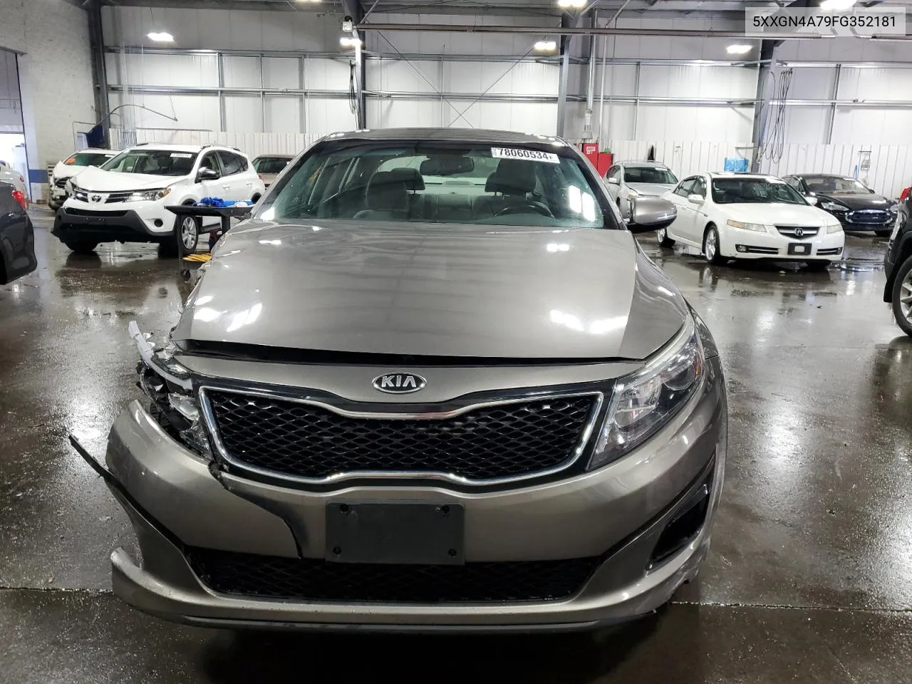 2015 Kia Optima Ex VIN: 5XXGN4A79FG352181 Lot: 78060534