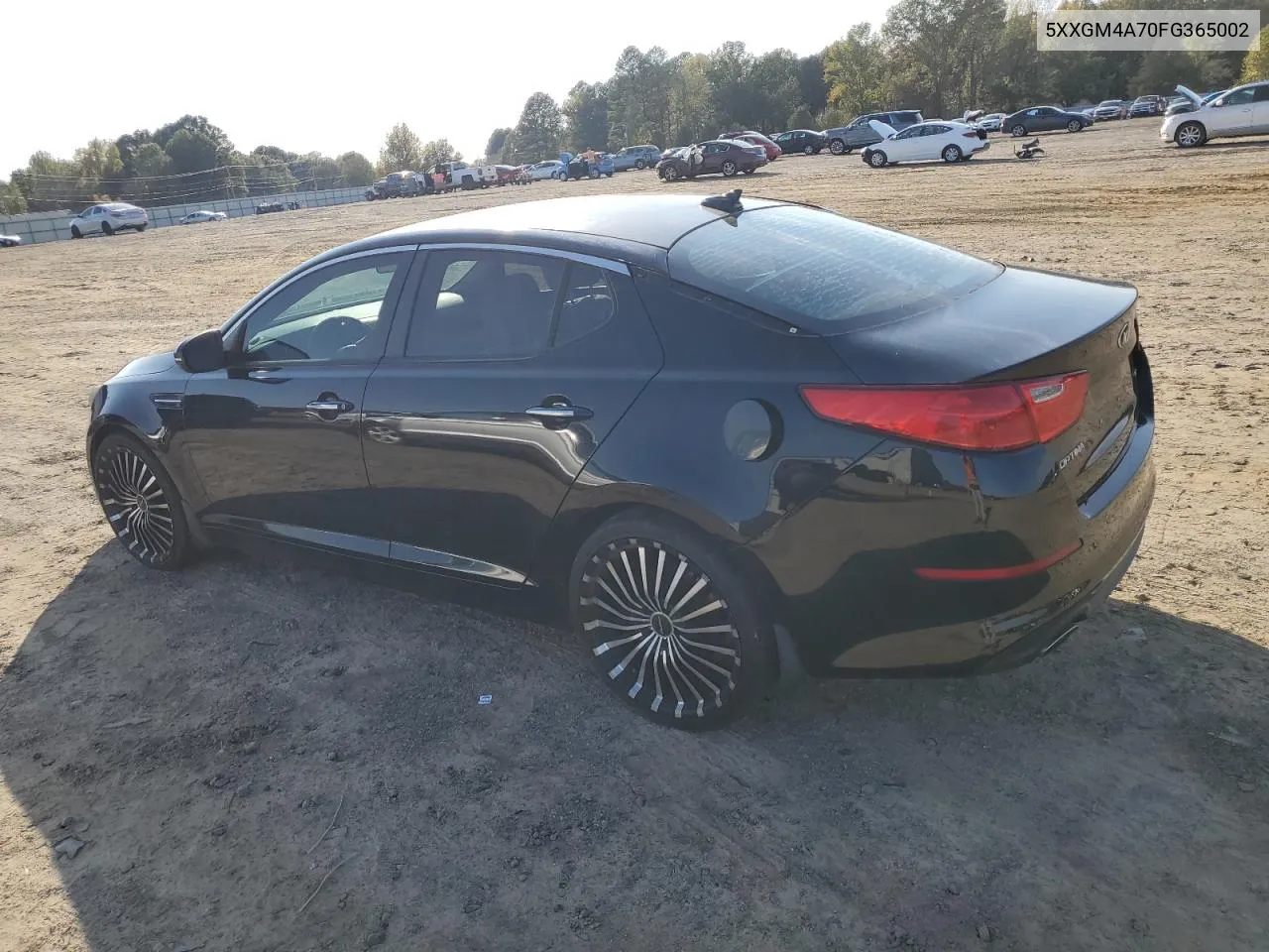 2015 Kia Optima Lx VIN: 5XXGM4A70FG365002 Lot: 78158394