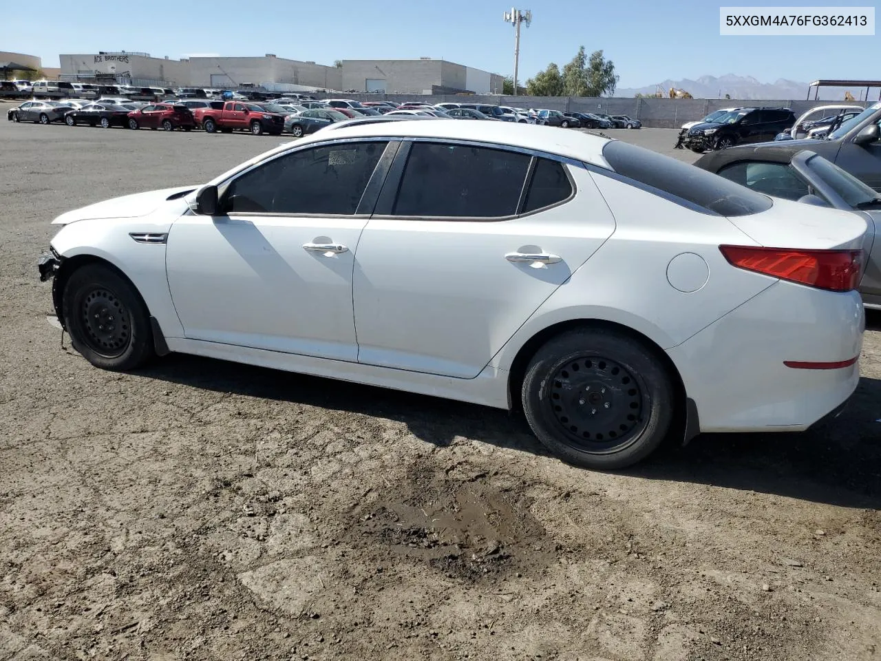 2015 Kia Optima Lx VIN: 5XXGM4A76FG362413 Lot: 78429334