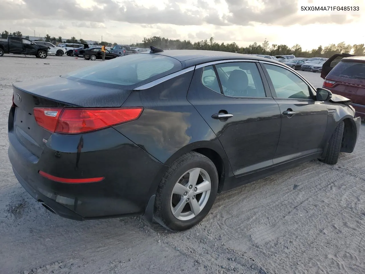 2015 Kia Optima Lx VIN: 5XXGM4A71FG485133 Lot: 78486094