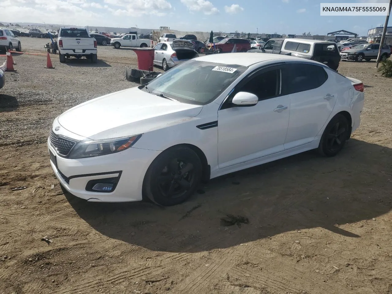 2015 Kia Optima Lx VIN: KNAGM4A75F5555069 Lot: 78518584