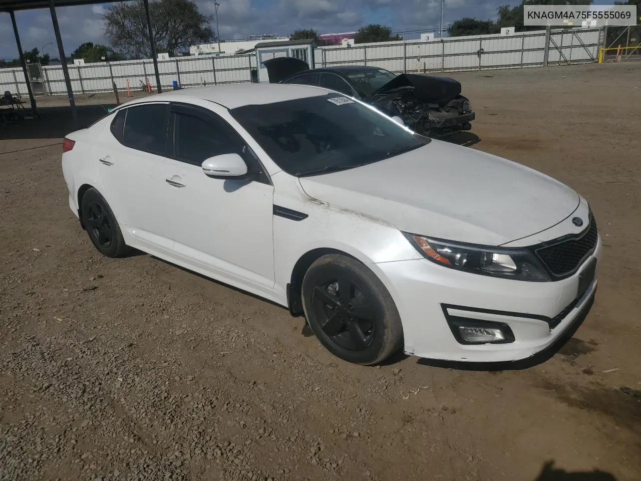 2015 Kia Optima Lx VIN: KNAGM4A75F5555069 Lot: 78518584