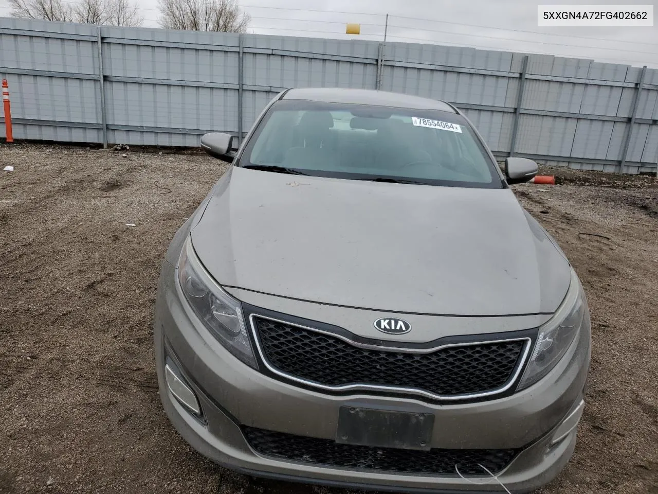 5XXGN4A72FG402662 2015 Kia Optima Ex