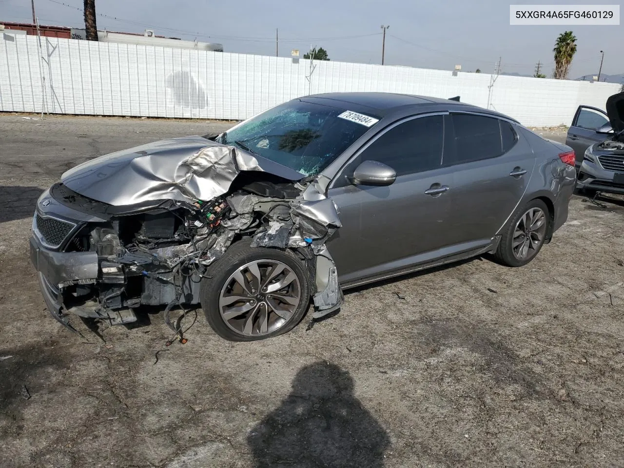 2015 Kia Optima Sx VIN: 5XXGR4A65FG460129 Lot: 78709484