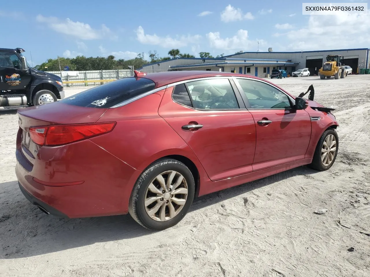 2015 Kia Optima Ex VIN: 5XXGN4A79FG361432 Lot: 78830244