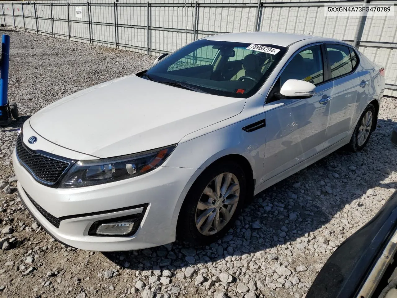 2015 Kia Optima Ex VIN: 5XXGN4A73FG470789 Lot: 78956794