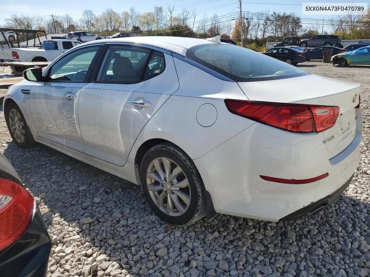 2015 Kia Optima Ex VIN: 5XXGN4A73FG470789 Lot: 78956794