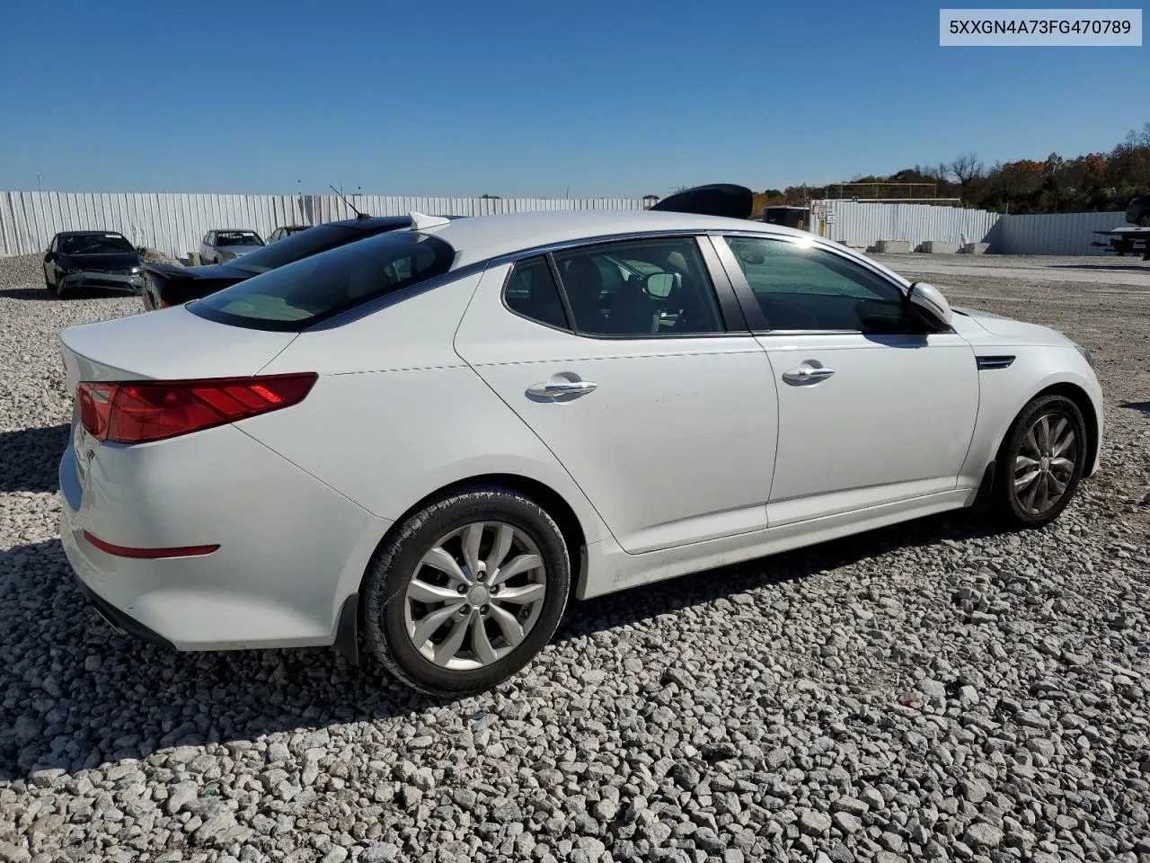 2015 Kia Optima Ex VIN: 5XXGN4A73FG470789 Lot: 78956794