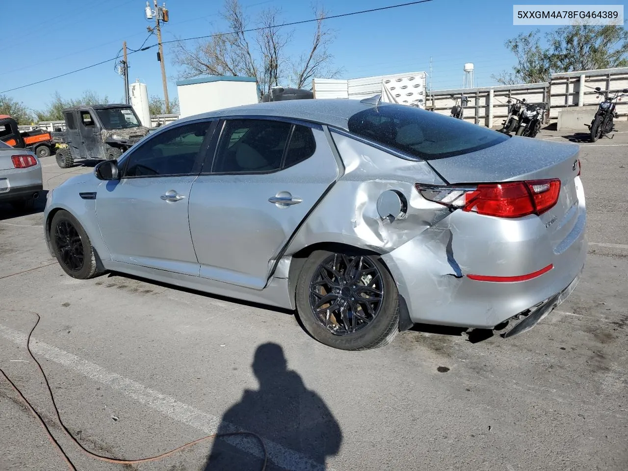 2015 Kia Optima Lx VIN: 5XXGM4A78FG464389 Lot: 79063754