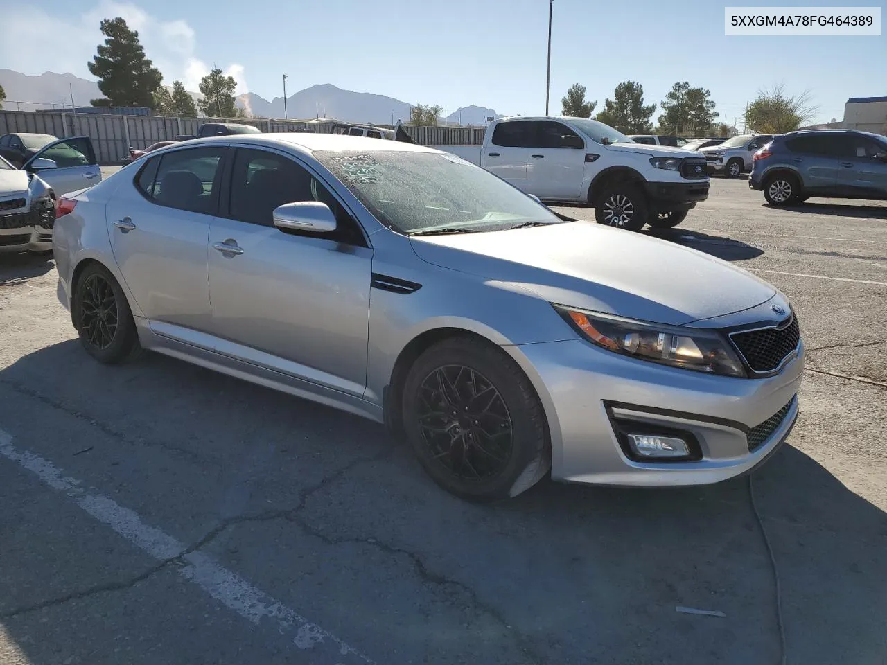 2015 Kia Optima Lx VIN: 5XXGM4A78FG464389 Lot: 79063754