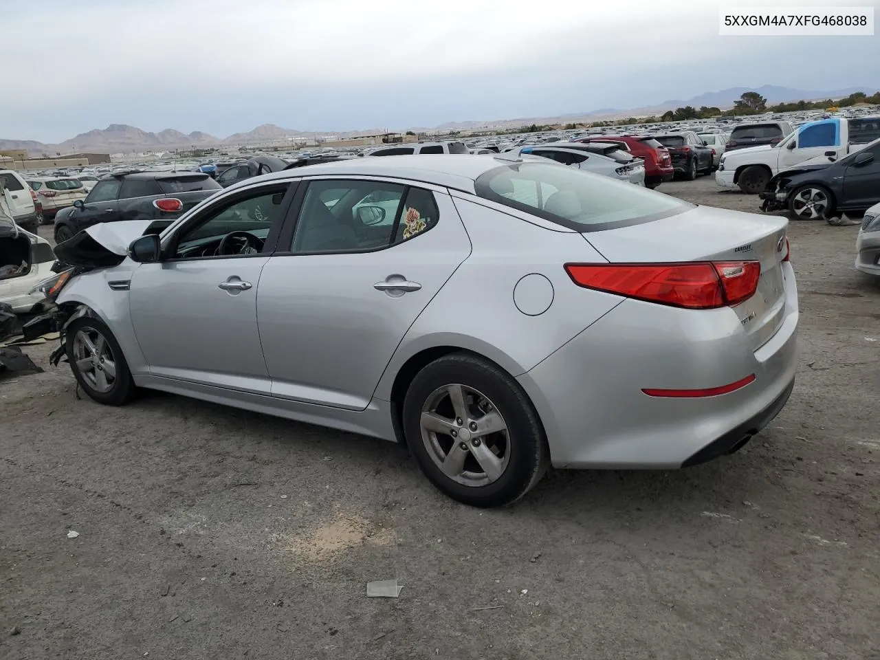 2015 Kia Optima Lx VIN: 5XXGM4A7XFG468038 Lot: 79209394